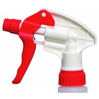Continental 902RW9, Red/White Spray Pro Trigger Sprayer, 9 3/4" Dip Tube (Case of 200)