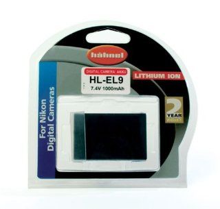 Hahnel HL EL9a Nikon Type Battery  Digital Camera Batteries  Camera & Photo