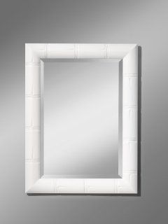 High Gloss White Mirror   Wall Mounted Mirrors