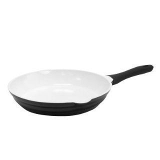 CeraStone CCWFP10 Ceracast Ceramic Non Stick Wave Fry Pan, 9.5 Inch, Black Non Stick Frying Pan With Grill Bottom Kitchen & Dining