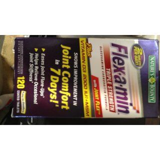 Nature's Bounty Flex a Min Triple Strength and Bone Shield, 80 Tablets Health & Personal Care