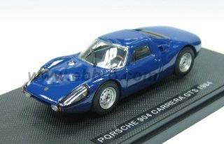 Porsche 904 Carrera GTS Street 1964 Blue 1/43 Scale Diecast Model Toys & Games