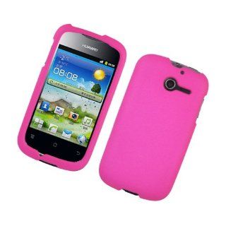 LF Pink Hard Case Proctor Cover, Lf Stylus Pen and Screen Wiper Bundle Accessory for StraightTalk Huawei Ascend Y M866 Cell Phones & Accessories