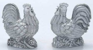 Lenox Orchard in Bloom Rooster Metal Serveware Salt and Pepper Shakers Kitchen & Dining