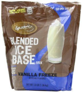 Caffe D Amore Frappe Base Mix, Vanilla Freeze, 3 Pound  Grocery & Gourmet Food