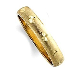 SR16 886 Classic Designers Engraved Gold Wedding Ring Standard Fit Jewelry Products Jewelry