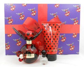 DOT By Marc Jacobs For Women 3 Pc Gift set Eau de Parfum 100ml 3.4fl.oz Spray + Radiant Body Lotion 150ml 5.1fl.oz. + Eau De Parfum Mini 4 ml New in Gift Box.  Fragrance Sets  Beauty