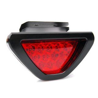 Universal F1 style 12 LED Rear Tail Brake Stop Light Third Red Strobe safety Fog DRL Lamp Automotive