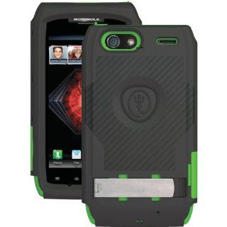 Trident Case AMS XT912 TG Kraken AMS Case for Motorola Droid Razr MAXX (XT912) with Holster Bundle   1 Pack   Retail Packaging   Green Cell Phones & Accessories