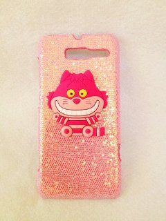 Bling Crystal 3D Cheshire cat Alice's Adventure in Wonderland hard Case Cover skin for Verizon Motorola Droid Razr M XT907 Razr i XT 890 Cell Phones & Accessories