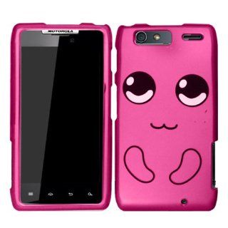 Pink Cartoon Hard Case Cover For Motorola Droid Razr Maxx 912M 913 916 Razor Max with Free Pouch Cell Phones & Accessories