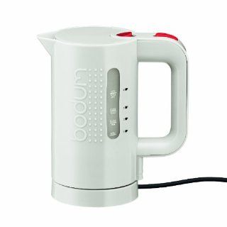 Bodum 11451 913US 17 Ounce Electric Water Kettle, White Kitchen & Dining