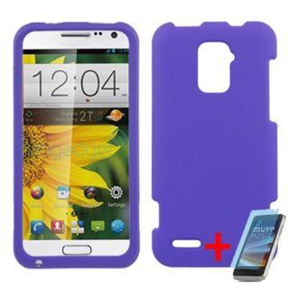 ZTE N9510 SOLID PURPLE RUBBERIZED COVER SNAP ON HARD CASE from [ACCESSORY ARENA] Cell Phones & Accessories