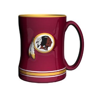 NFL Washington Redskins Sculpted Relief Mug, 14 Ounce  Sports Fan Coffee Mugs  Sports & Outdoors