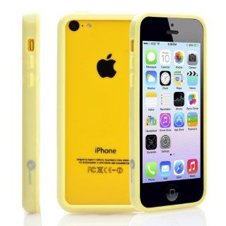 i Blason Premium Apple iPhone 5C Premium Bumper Case AT&T Sprint Verizon T Mobile All Carriers (Yellow) Cell Phones & Accessories