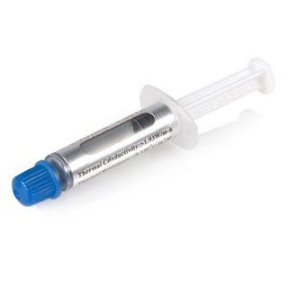 StarTech Metal Oxide Thermal CPU Paste Compound Tube. 1.5G TUBE OF METAL OXIDE THERMAL CPU PASTE GREASE MB CP. >0.0060 C/W   Silver Computers & Accessories