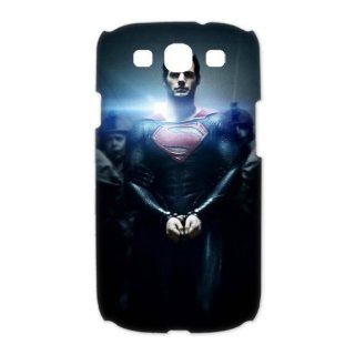 Customize Man of Steel Case for Samsung Galaxy S3 I9300 Cell Phones & Accessories