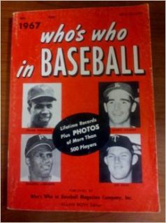 Who's Who in Baseball 1967 Allan (editor) Roth Books