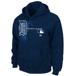 MLB Detroit Tigers Youth Authentic Collection Change Up Hooded Fleece Pullover Jacket, Navy, Small  Sports Fan Sweatshirts  Sports & Outdoors