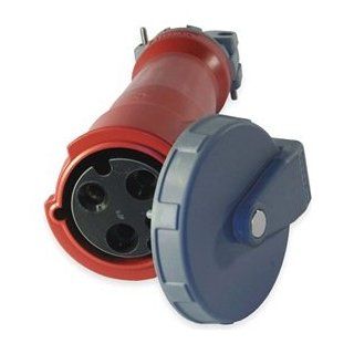 IEC Pin & Sleeve, Connector, 100A, 480V   Electric Plugs  