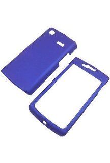 Samsung i897 Captivate Rubberized Shield Hard Case   Dr. Blue Cell Phones & Accessories