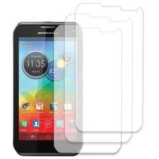 3 Pack Screen Protector for Motorola Photon Q 4G LTE XT897 Cell Phones & Accessories