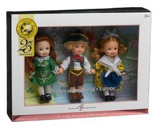 Barbie Collector Pink Label   Dolls of the World   Kelly and Friends Gift Set   France, Switzerland & Ireland Toys & Games