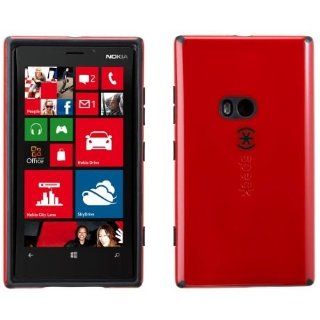 Speck CandyShell Case for Nokia Lumia 920 in Red/Black Cell Phones & Accessories