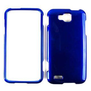 SAMSUNG SGH T899 GLOSSY BLUE GLOSSY CASE ACCESSORY SNAP ON PROTECTOR Cell Phones & Accessories