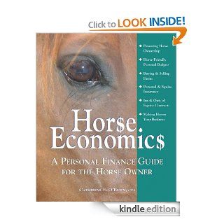 Horse Economics A Personal Finance Guide for the Horse Owner eBook Catherine E. O'Brien Kindle Store