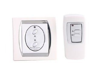 FK922A Wireless Digital 2 lights switch Remote Control (White) Electronics