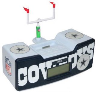 NFL Dallas Cowboys Dual Alarm Clock Radio/Ipod Dock  Sports & Outdoors