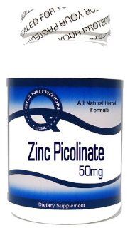 Zinc Picolinate 50mg 100 Capsules ^GLS Health & Personal Care