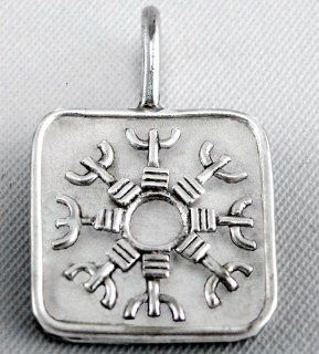 Sterling Silver Power and Influence Bind Rune Made in America Handcrafted By The Silver Dragon Artisans Jewelry
