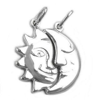 Schmuck Juweliere friendship pendants, sun moon, 925 Jewelry