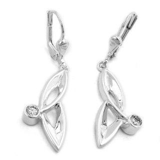 Schmuck Juweliere earrings leverback zirconia, silver 925 Jewelry Earrings Drop Dangle Jewelry