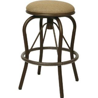 Pastel Furniture BS 010 AR 905 Bushnell Outdoor Backless Swivel Barstool   Home And Garden Products