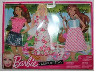 Barbie Fashionistas Country Picnic Outfits Doll Accessories Toys & Games