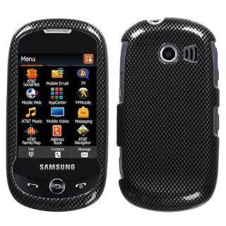 MyBat Carbon Fiber Snap on Hard Phone Protector Case Cover For Samsung Flight II SGH A927 Cell Phones & Accessories