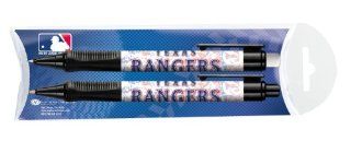 National Design Texas Rangers Grip Pen and Pencil Set in Pillow Pack (11014 DBL)  Ballpoint Stick Pens 