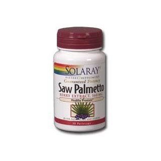 Saw Palmetto Berry Extract 160mg Solaray 30 Softgel Health & Personal Care