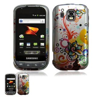 Samsung Transform Ultra M930 Circles and Flowers Design Snap On Case Cell Phones & Accessories