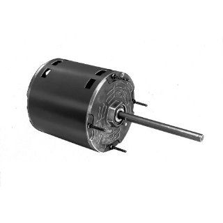 Fasco D910 5.6" Frame Open Ventilated Permanent Split Capacitor Condenser Fan Motor with Ball Bearing, 3/4HP, 1075rpm, 460V, 60Hz, 2.2 amps Electronic Component Motors