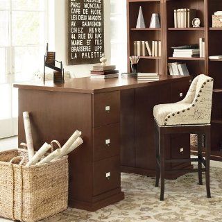 Original Home Office Project Height Partners Desk   Ballard Designs   Home Office Furniture