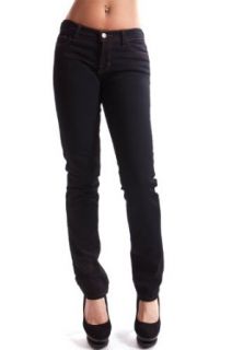 J Brand Women Cigarette Leg 'GYPSY' Black Jeans 912C006 Size 28 Refurbished