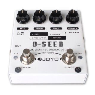 JOYO D SEED Dual Channel Practical Digital Delay Effect Pedal Musical Instruments