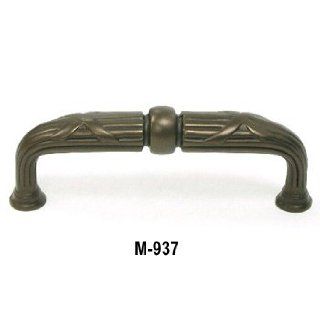 Top Knobs M 937 Cabinet Hardware Top Knobs M 937 Cabinet Hardware Ribbon & Reed D handle 3 3/4" CC   Cabinet And Furniture Knobs  
