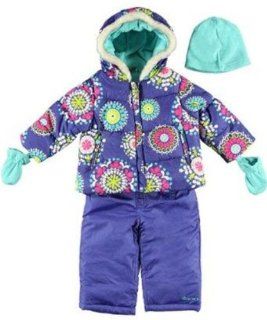 Carter's 4 Piece Purple Snowsuit Set   Baby Girls (24 Months)  Infant And Toddler Apparel  Baby
