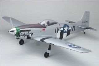 P 51D Mustang 90 ARF Nitro RC Airplane Toys & Games
