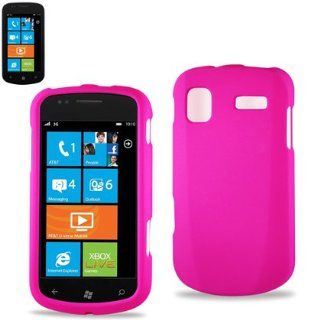 Reiko Wireless RPC10 SAMI917HPK Rubberized Protector Cover 10 Samsung Focus I918   Hot Pink Cell Phones & Accessories